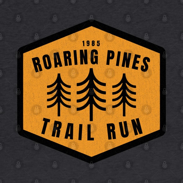 Vintage 1985 Roaring Pines Fun Run by PopDawg Designs